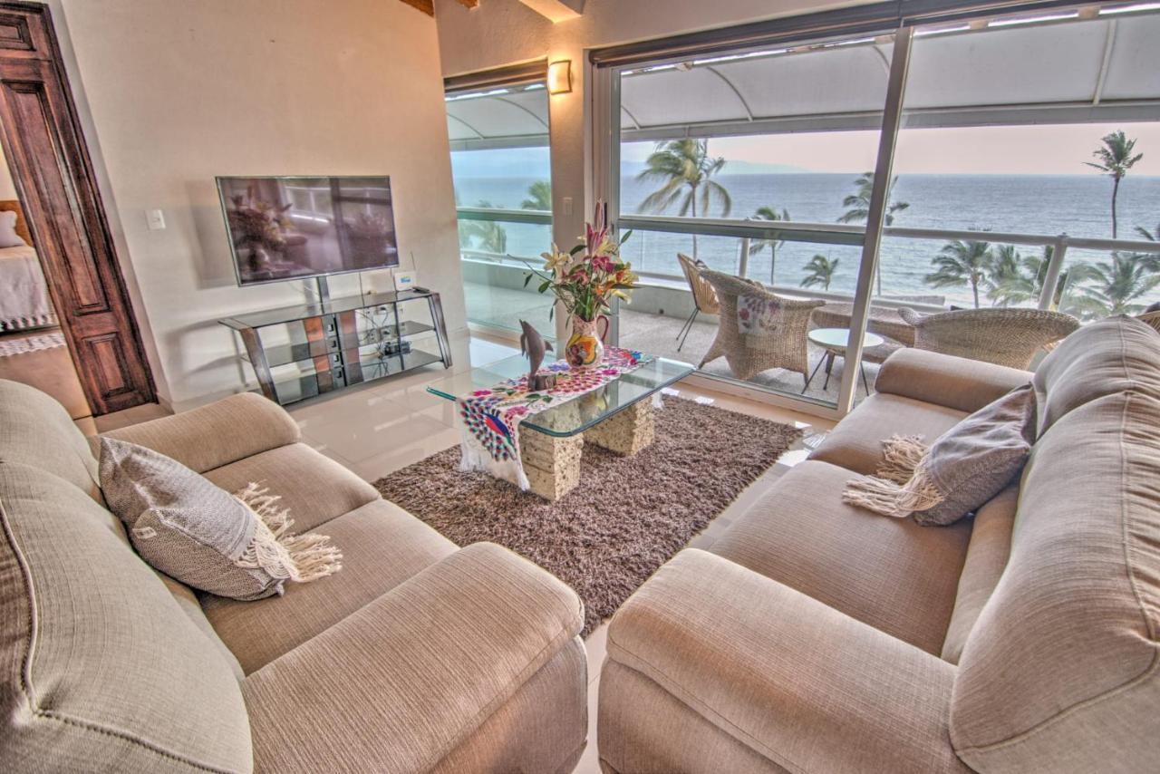 Costa Dorada - Beachfront Penthouse In Bucerias Golden Zone Villa Exterior photo