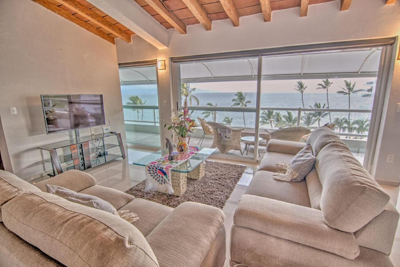 Costa Dorada - Beachfront Penthouse In Bucerias Golden Zone Villa Exterior photo